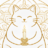 운세냥이 로고